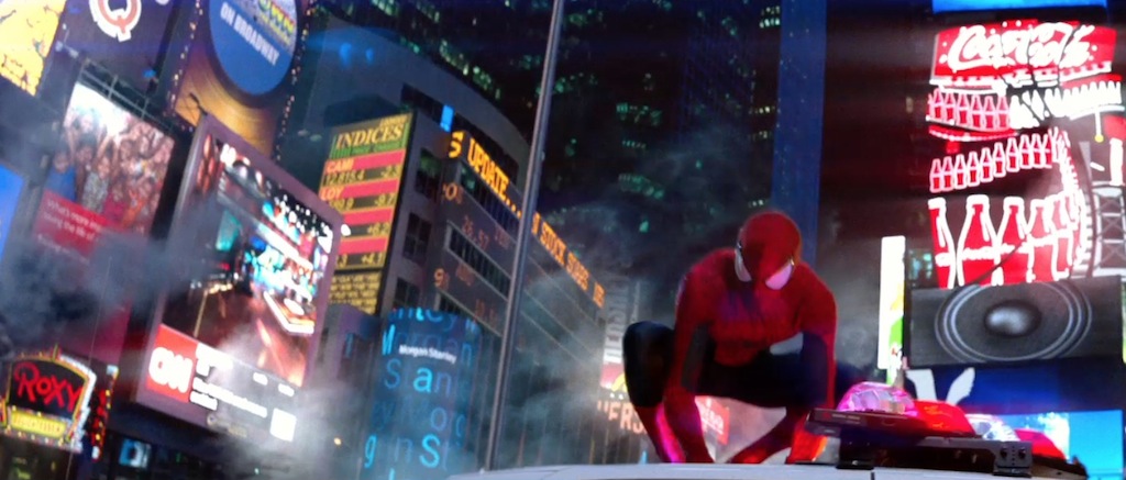The Amazing Spider-Man 2 Teaser Trailer Time SquareThe Amazing Spider-Man 2 Teaser Trailer Time Square