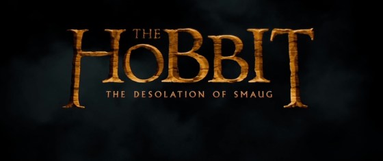 The Hobbit The Desolation of Smaug Title Movie Logo