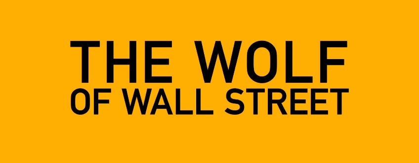 The Wolf of Wall Street Title Movie Logo