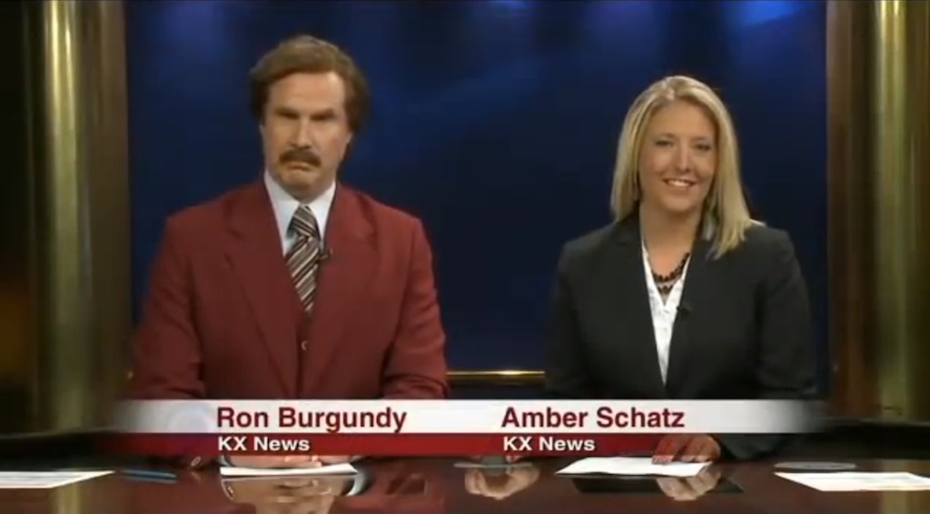 Will Ferrell Ron Burgundy Anchorman 2 North Dakota News