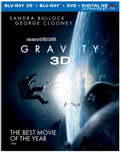 Gravity Movie DVD Blu Ray Box Cover Art