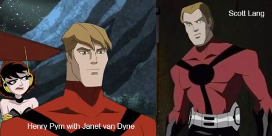 Henry Pym and Scott Lang