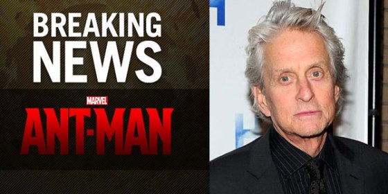 Michael Douglas Official Cast as Hank Pym in Marvel's Ant-Man