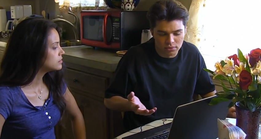 Paranormal Activity The Marked Ones Jesse and Marisol