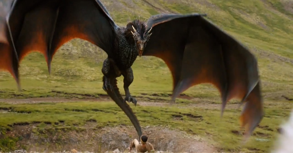 Game of Thrones Season 4 Vengeance Trailer Dragon