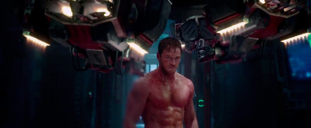 Guardians of the Galaxy Teaser Trailer Chris Pratt Shirtless