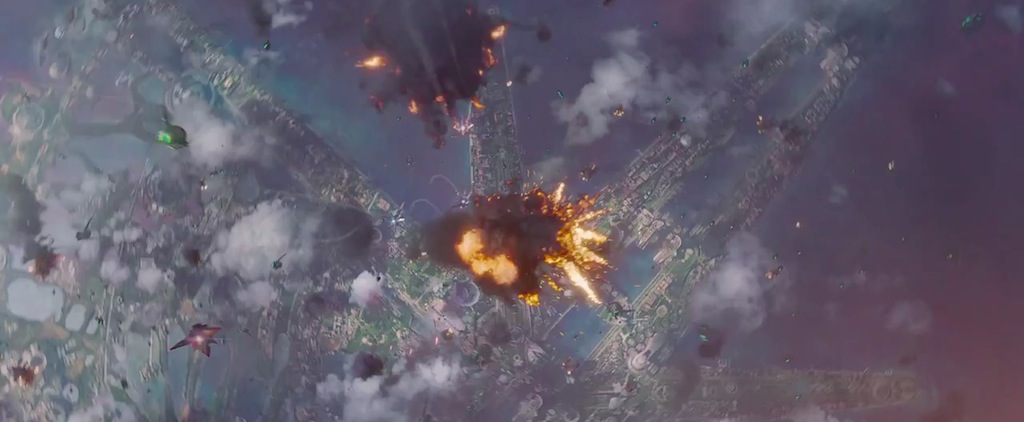 Guardians of the Galaxy Teaser Trailer Dogfight