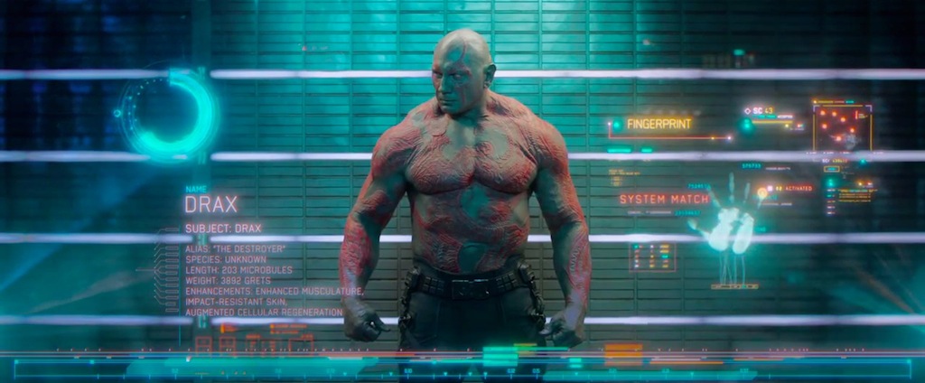 Guardians of the Galaxy Teaser Trailer Drax the Destroyer