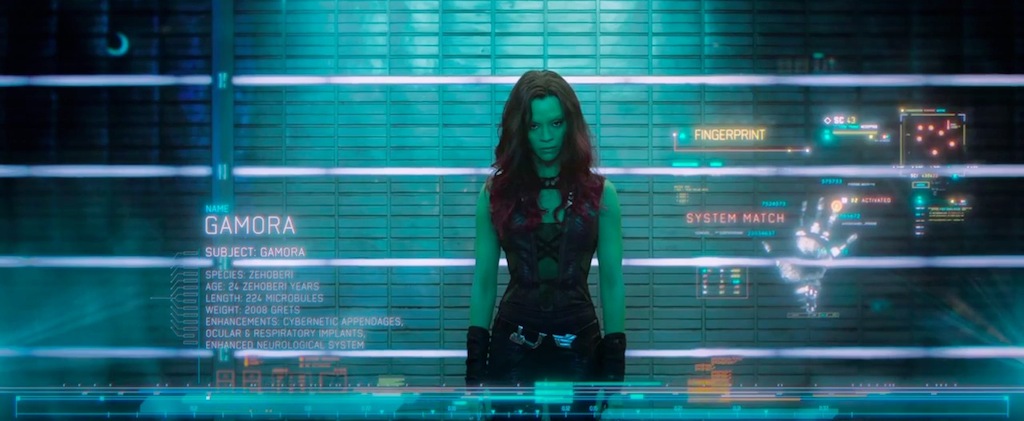 Guardians of the Galaxy Teaser Trailer Gamora