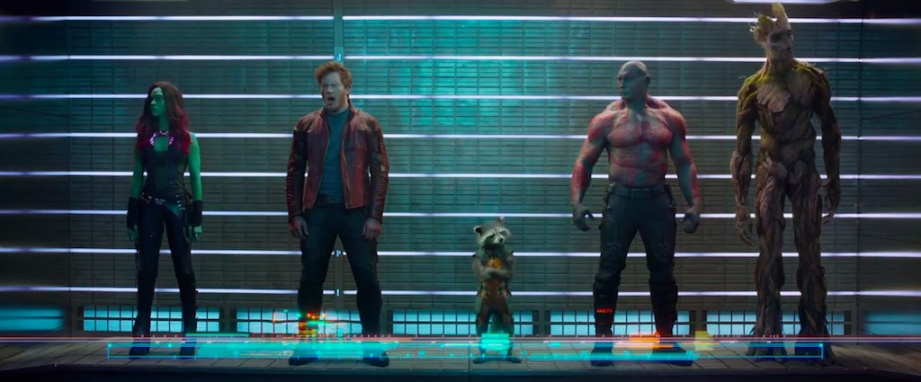 Guardians of the Galaxy Teaser Trailer Nova Corps Lineup