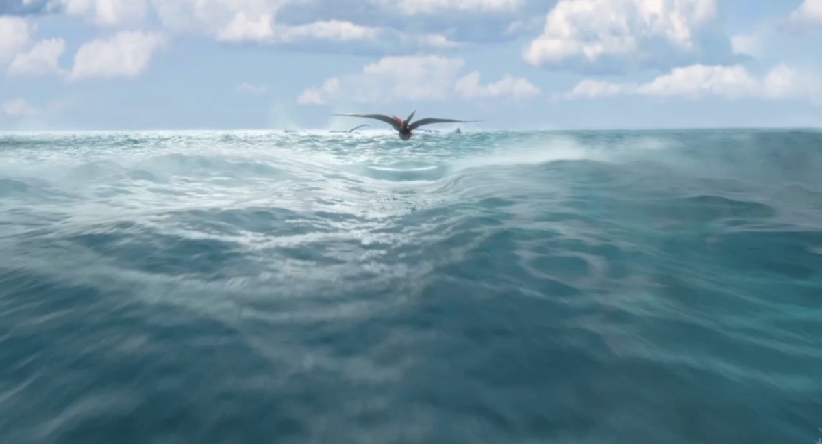 How to Train Your Dragon 2 Movie Trailer Flying over Water