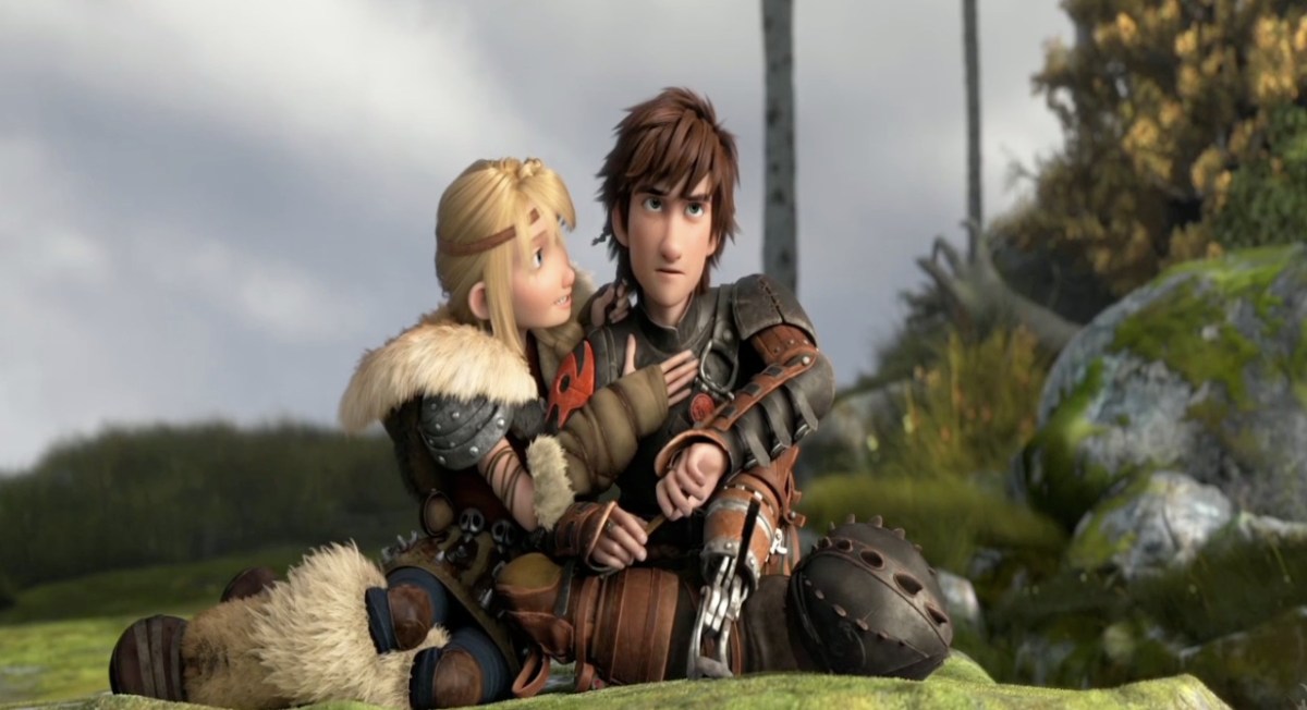 How to Train Your Dragon 2 Movie Trailer Hiccup and Astrid