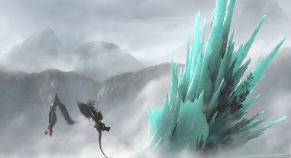 How to Train Your Dragon 2 Movie Trailer Ice Palace