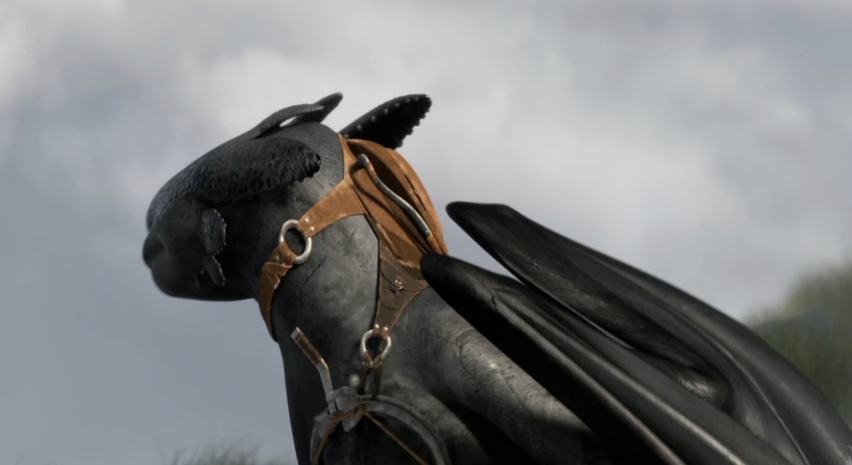 How to Train Your Dragon 2 Movie Trailer Toothless Back