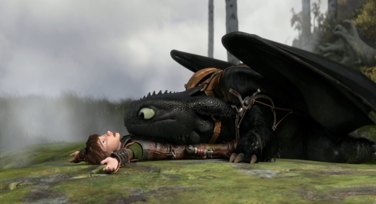 How to Train Your Dragon 2 Movie Trailer Toothless Crushing Hiccup