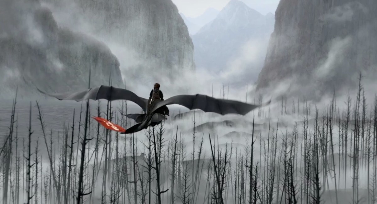 How to Train Your Dragon 2 Movie Trailer Toothless Flying