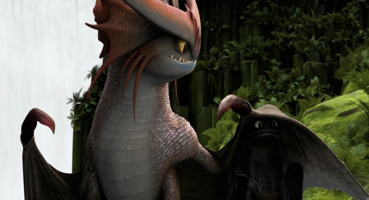 How to Train Your Dragon 2 Movie Trailer Toothless Playing