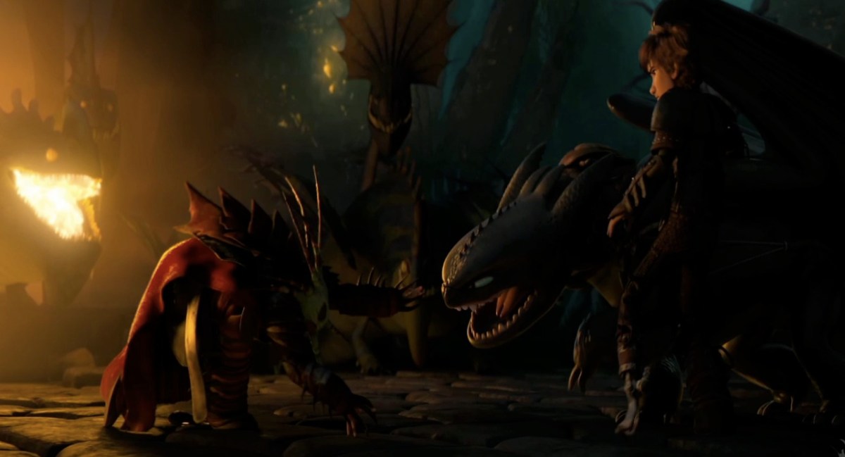 How to Train Your Dragon 2 Movie Trailer Valka and Toothless