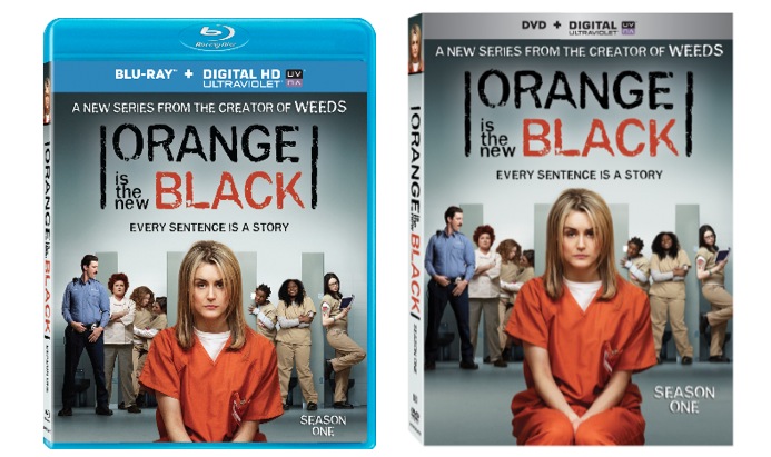Orange is the New Black Blu Ray and DVD Cover Art