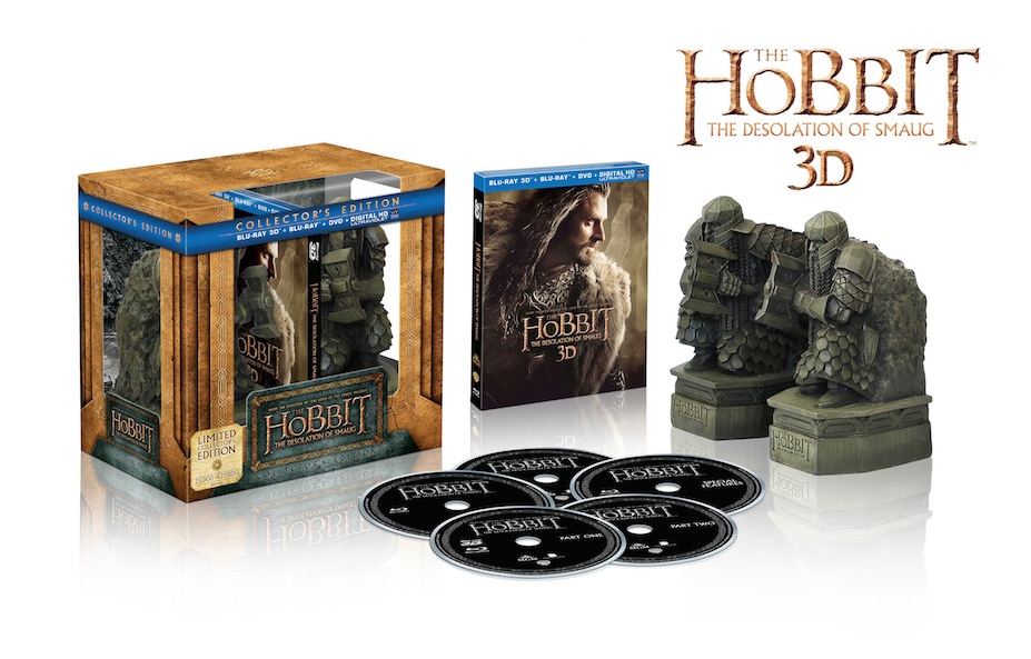 The Hobbit The Desolation of Smaug Collector's Edition Blu Ray Set