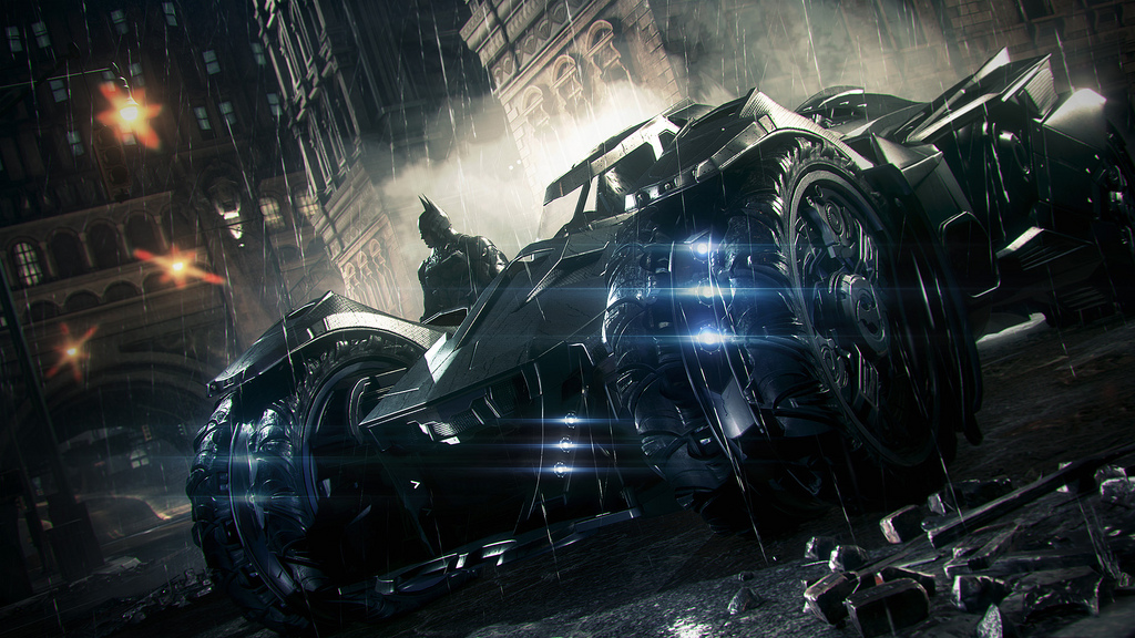 Batman Arkham Knight Still Batmobile