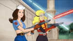 Community G.I. Joe Episode Tightship and Buzzkill Britta and Annie