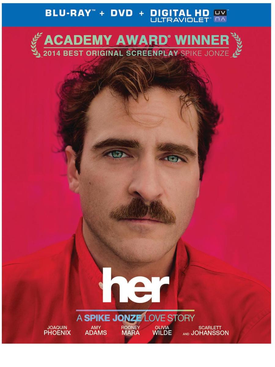 Her Movie 2014 Blu-Ray Box Cover Art