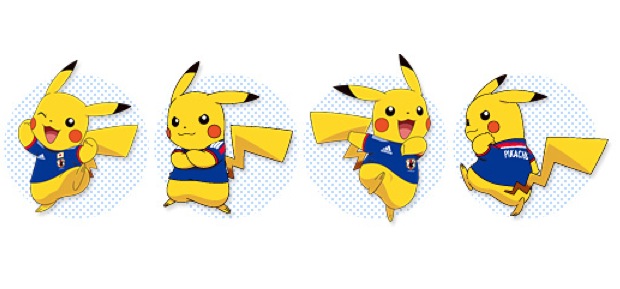 Pikachu and Pokémon Friends Named World Cup 2014 Team Mascots for Japan