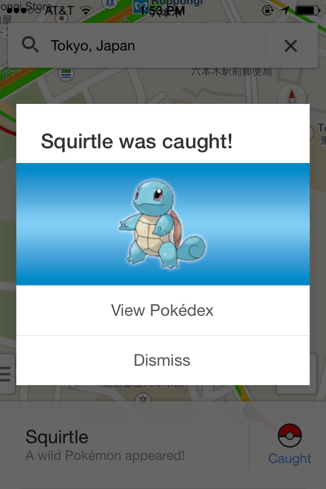 Pokemon Challenge Google Maps April Fools 2014 Squirtle