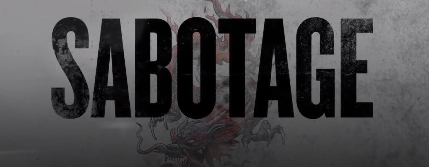 Sabotage 2014 Title Movie Logo