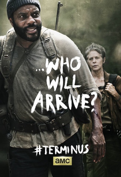 The Walking Dead Season 4 Finale Posters Tyrese and Carol
