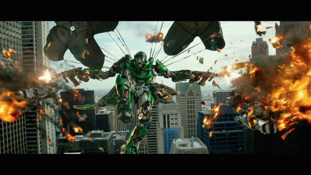 Transformers 4 Age of Extinction Movie Crosshairs Air Fight