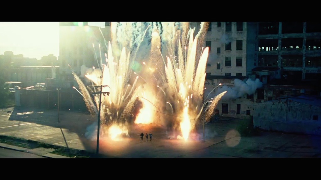 Transformers 4 Age of Extinction Movie Explosion
