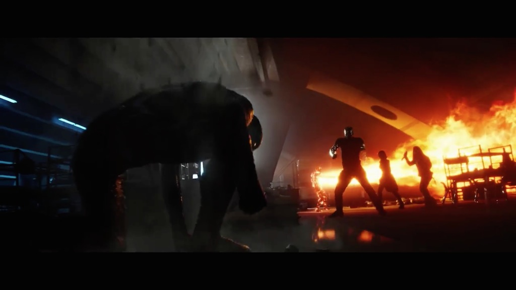 X-Men Days of Future Past Movie Screenshot Sentinel Fight