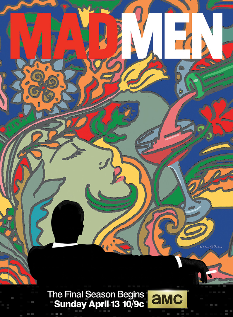 Mad Men Season 7 AMC Poster Milton Glaser