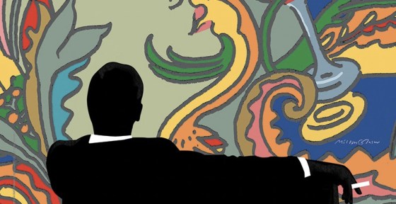 Milton Glaser Designs Poster for 'Mad Men' Season 7