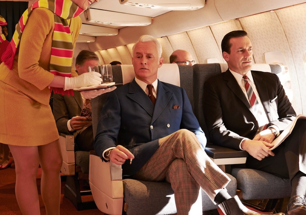 Roger and Don Mad Men Season 7 Character Photos