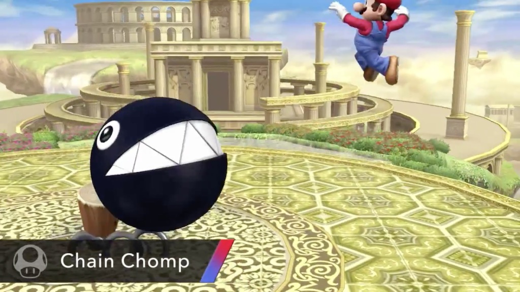 Super Smash Bros. 2014 Wii U Chain Chomp Assist