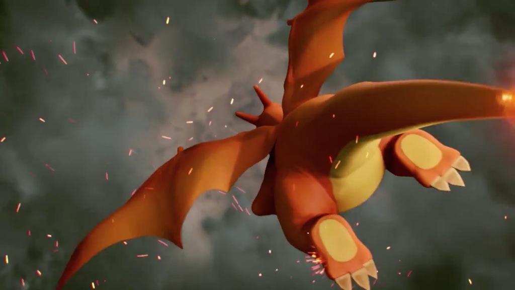 Super Smash Bros. 2014 Wii U Charizard Flying