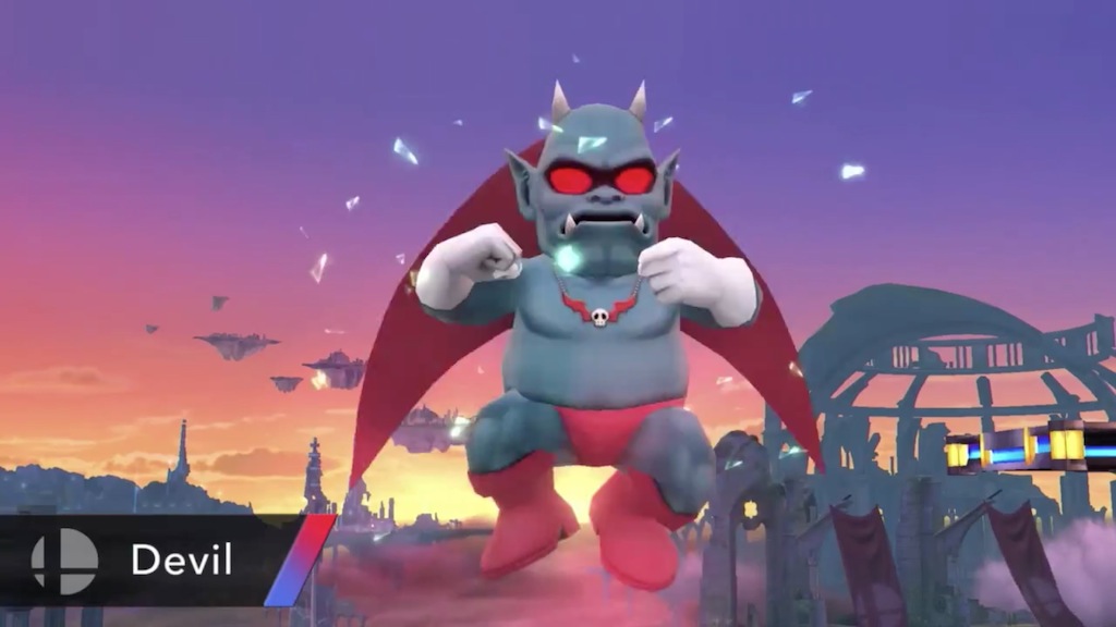 Super Smash Bros. 2014 Wii U Devil Assist