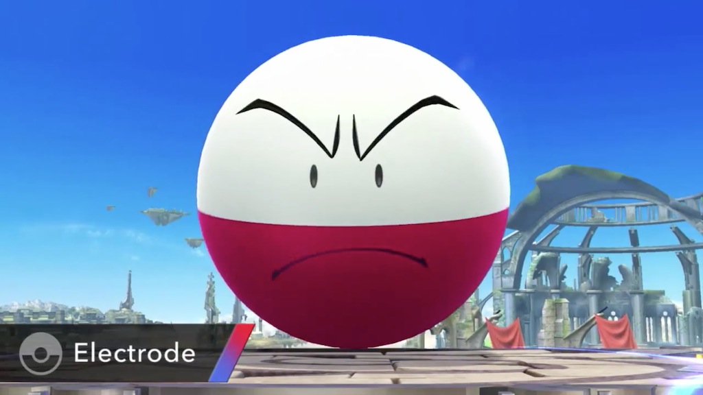 Super Smash Bros. 2014 Wii U Electrode Pokemon