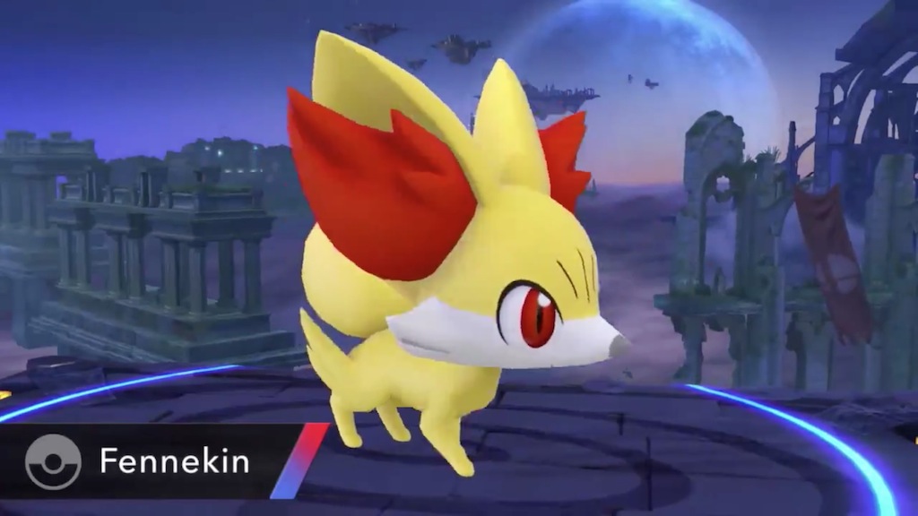 Super Smash Bros. 2014 Wii U Fennekin Pokemon