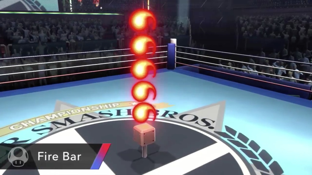 Super Smash Bros. 2014 Wii U Fire Bar Item