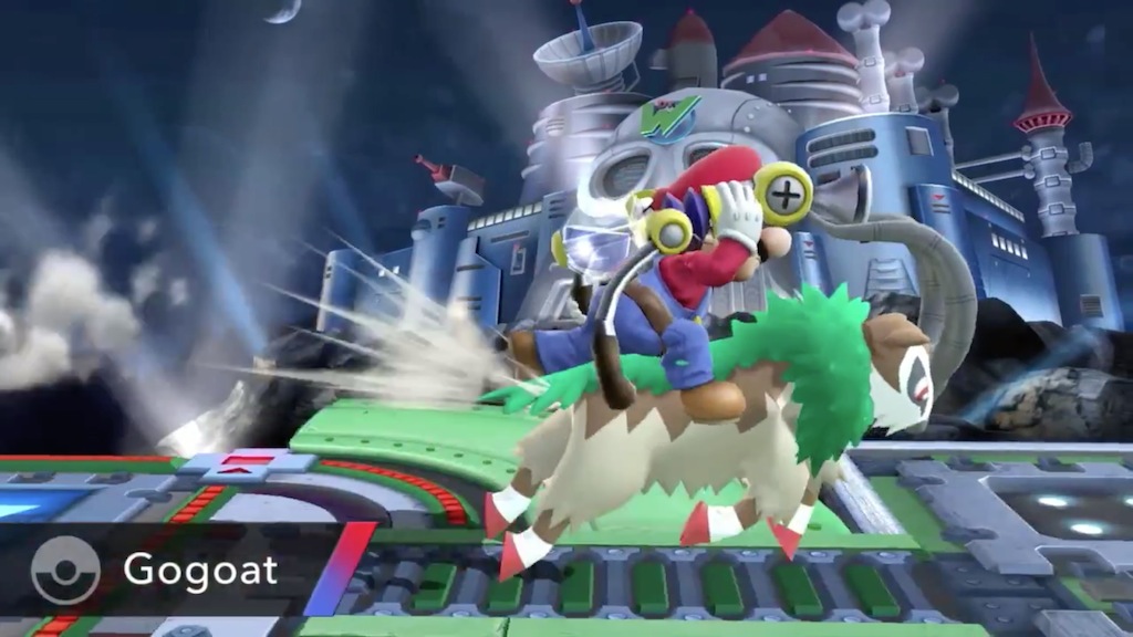 Super Smash Bros. 2014 Wii U Gogoat Pokemon
