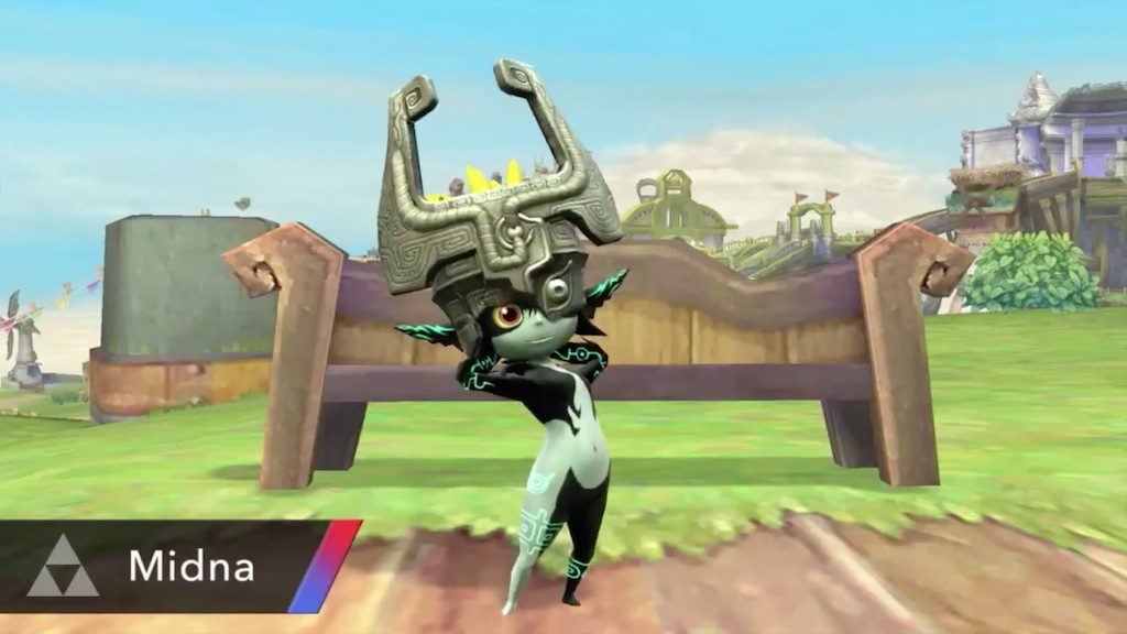 Super Smash Bros. 2014 Wii U Midna Assist