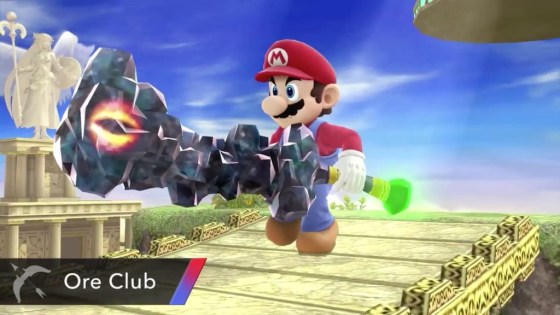 Super Smash Bros. 2014 Wii U Ore Club Item