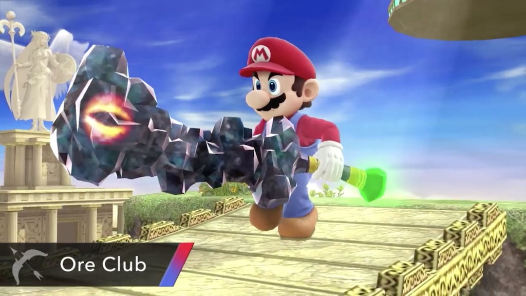 Super Smash Bros. 2014 Wii U Ore Club Item