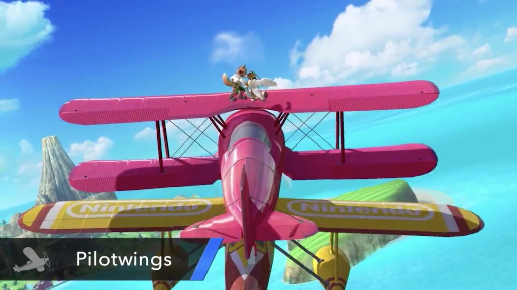 Super Smash Bros. 2014 Wii U Pilotwings Stage