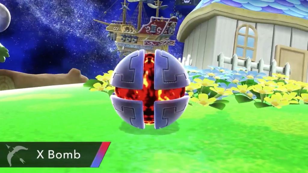 Super Smash Bros. 2014 Wii U X Bomb Item