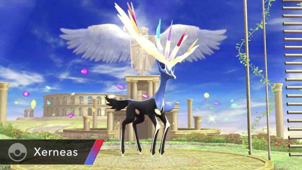 Super Smash Bros. 2014 Wii U Xerneas Pokemon